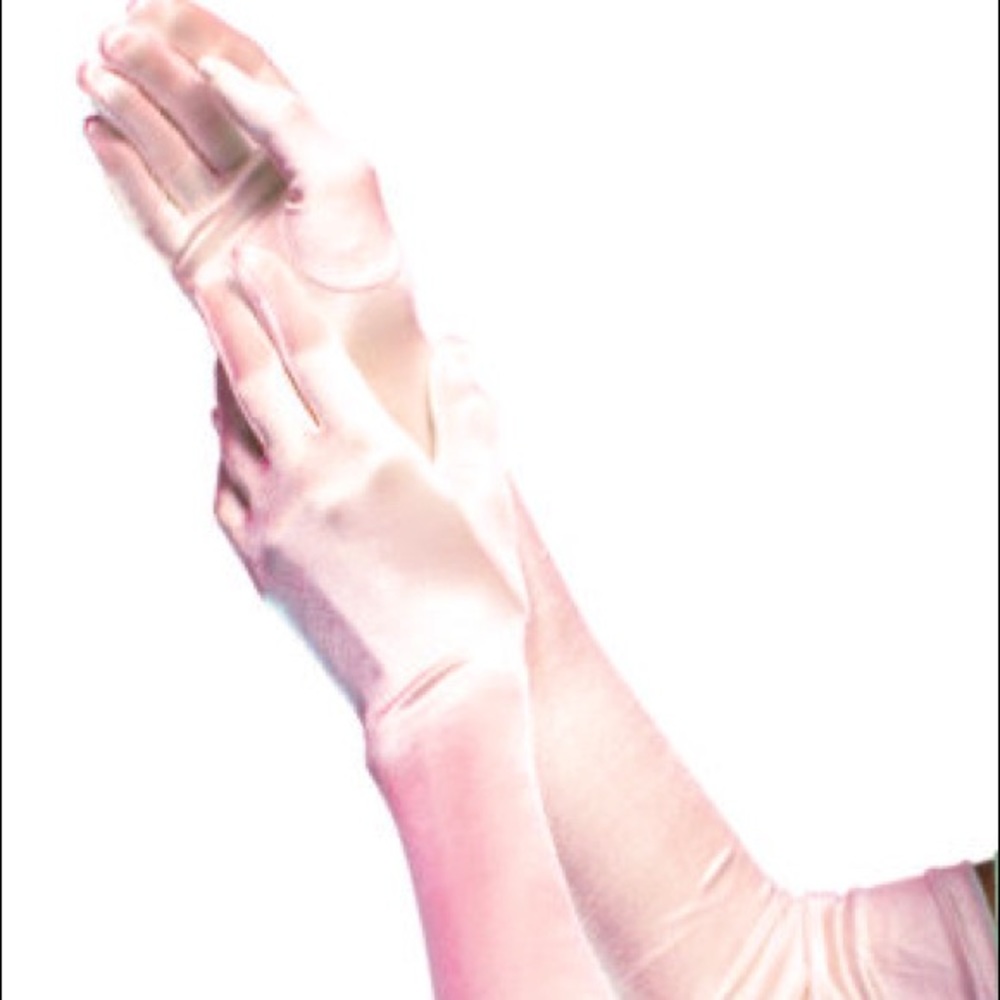 Light Pink Long Gloves!